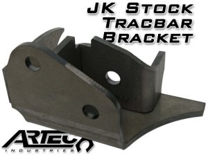 Jeep Wrangler JK Tracbar Bracket - Artec Industries - Heavy Duty Stock - `07-`18